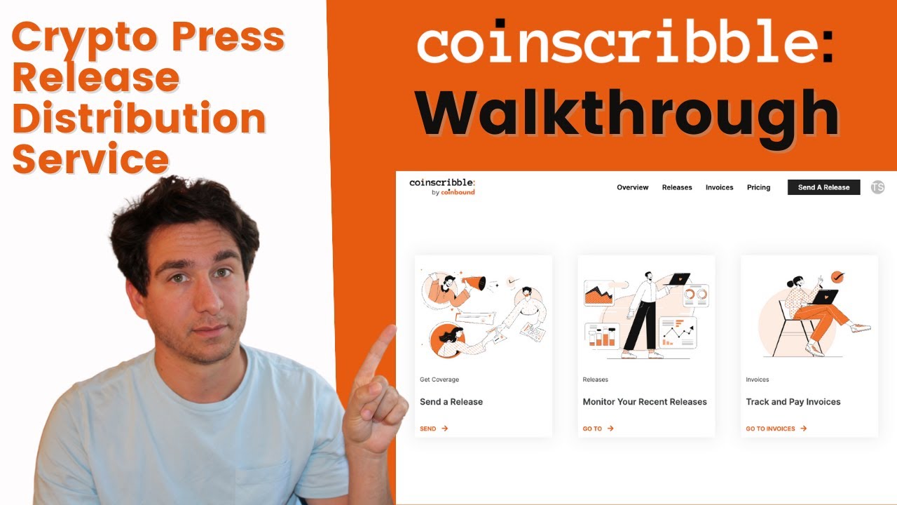 How to Use Coinscribble - Crypto Press Release Distribution Service (Crypto PR Walktrough)