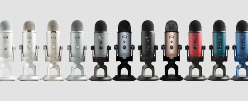 Blue Yeti USB Microphone colors